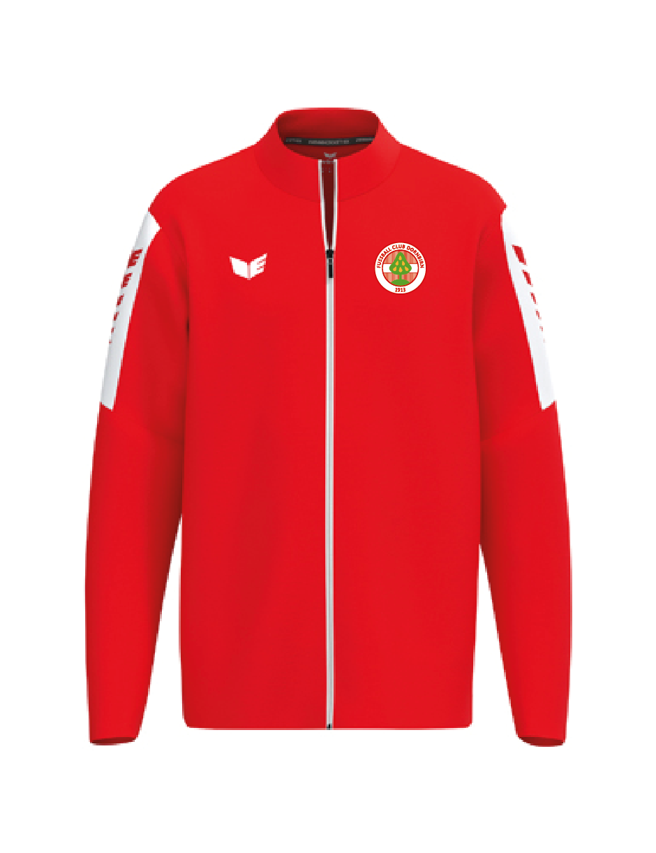 Trainingsjacke ohne Kapuze